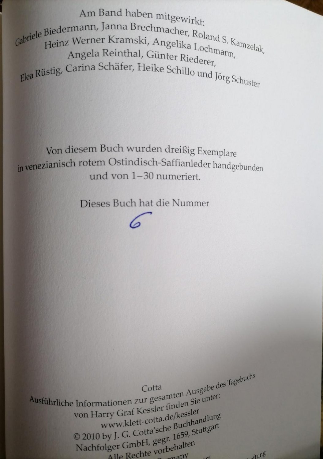 Das Tagebuch 1880-1937.“ (Harry Graf Kessler) – Buch gebraucht